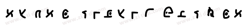 arial hebrew scholar字体转换